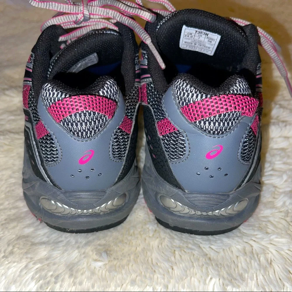 ASICS GEL VENTURE LADIES RUNNING SHOES SIZE 7 - Picture 4 of 9